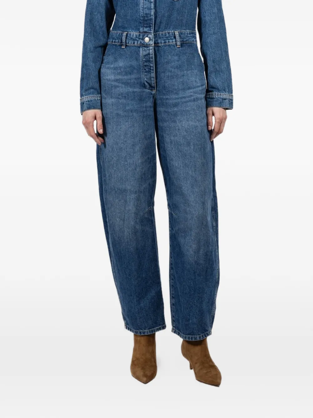 DL1961 Alissa buttoned jumpsuit - Blu