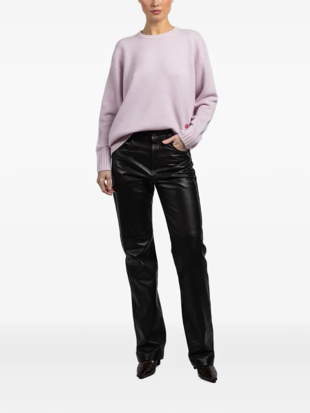 Dorothee Schumacher Sweat Modern Statement à Broderies - Rose 
