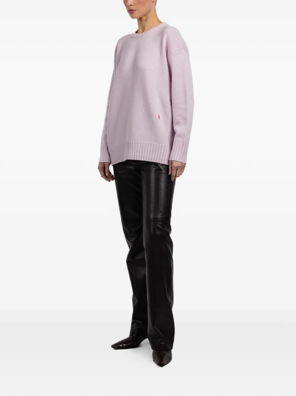  Dorothee Schumacher Sweat Modern Statement à Broderies - Rose 