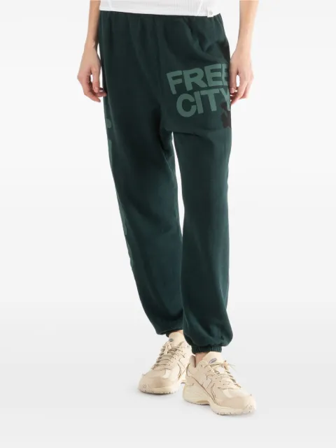 FreeCity Pantaloni sportivi con stampa