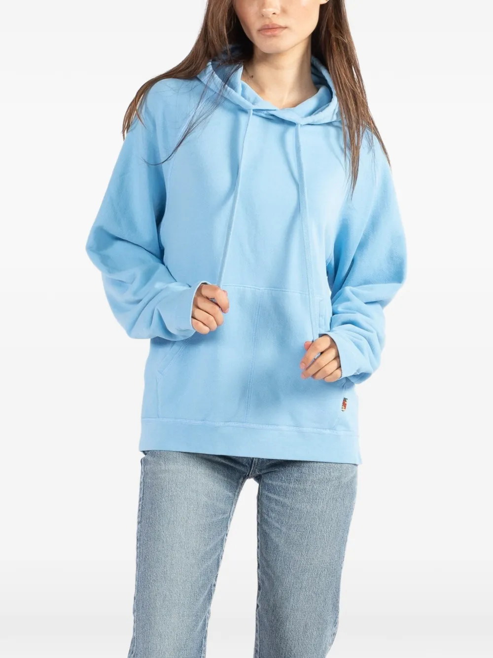 FreeCity drawstring hooded hoodie - Blu