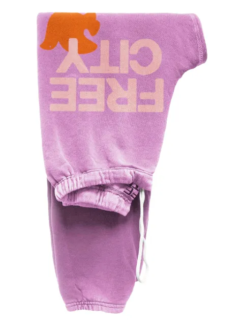 FreeCity pants con estampado gráfico