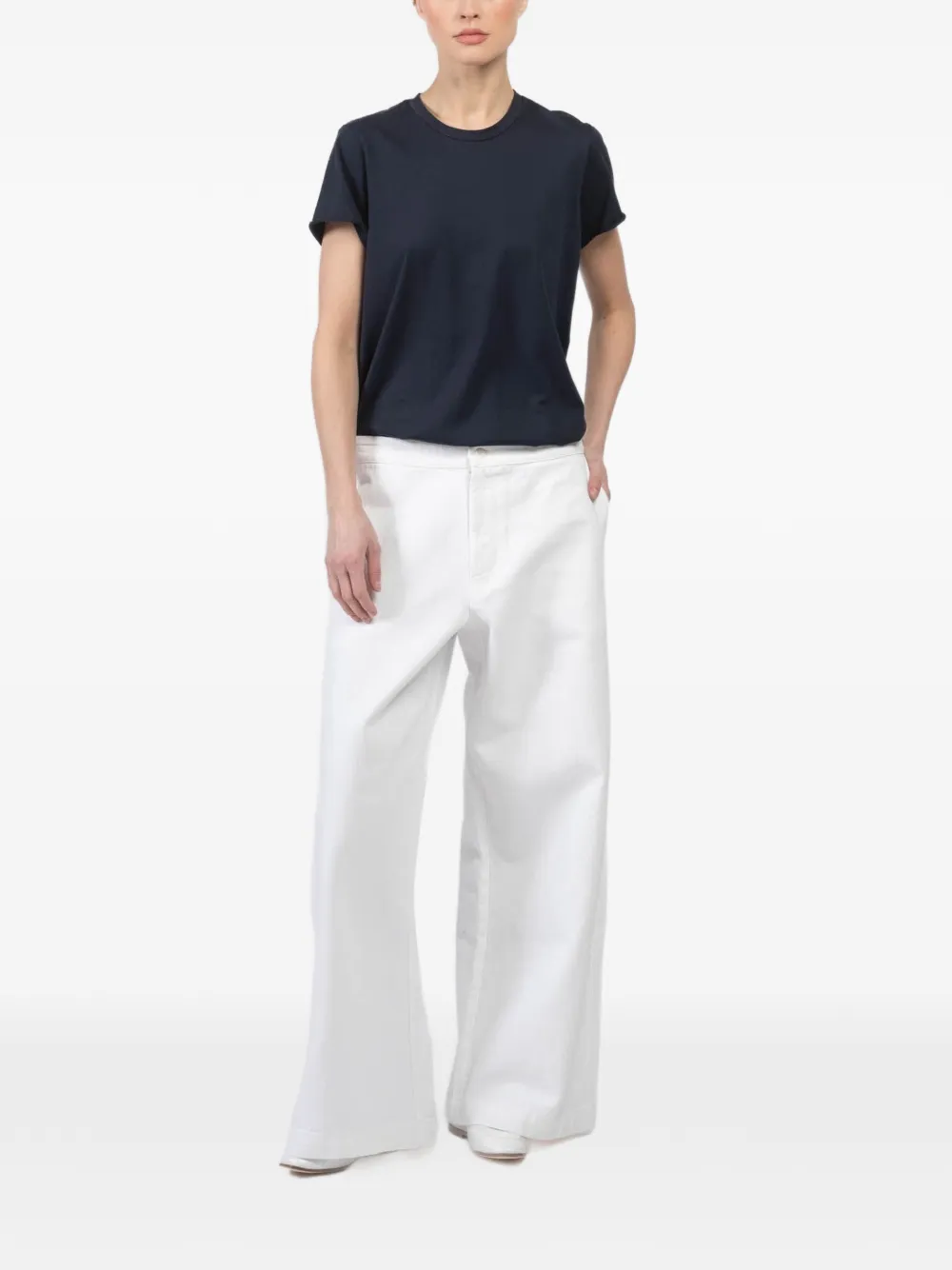 Labo Art white palazzo pants - Wit