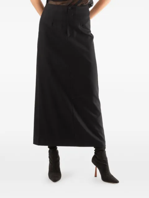 NELLS NELSON Vianne button-fastening maxi skirt