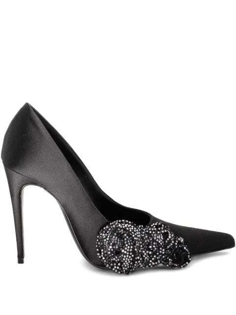 Magda Butrym crystal-embellished stiletto heeled pumps