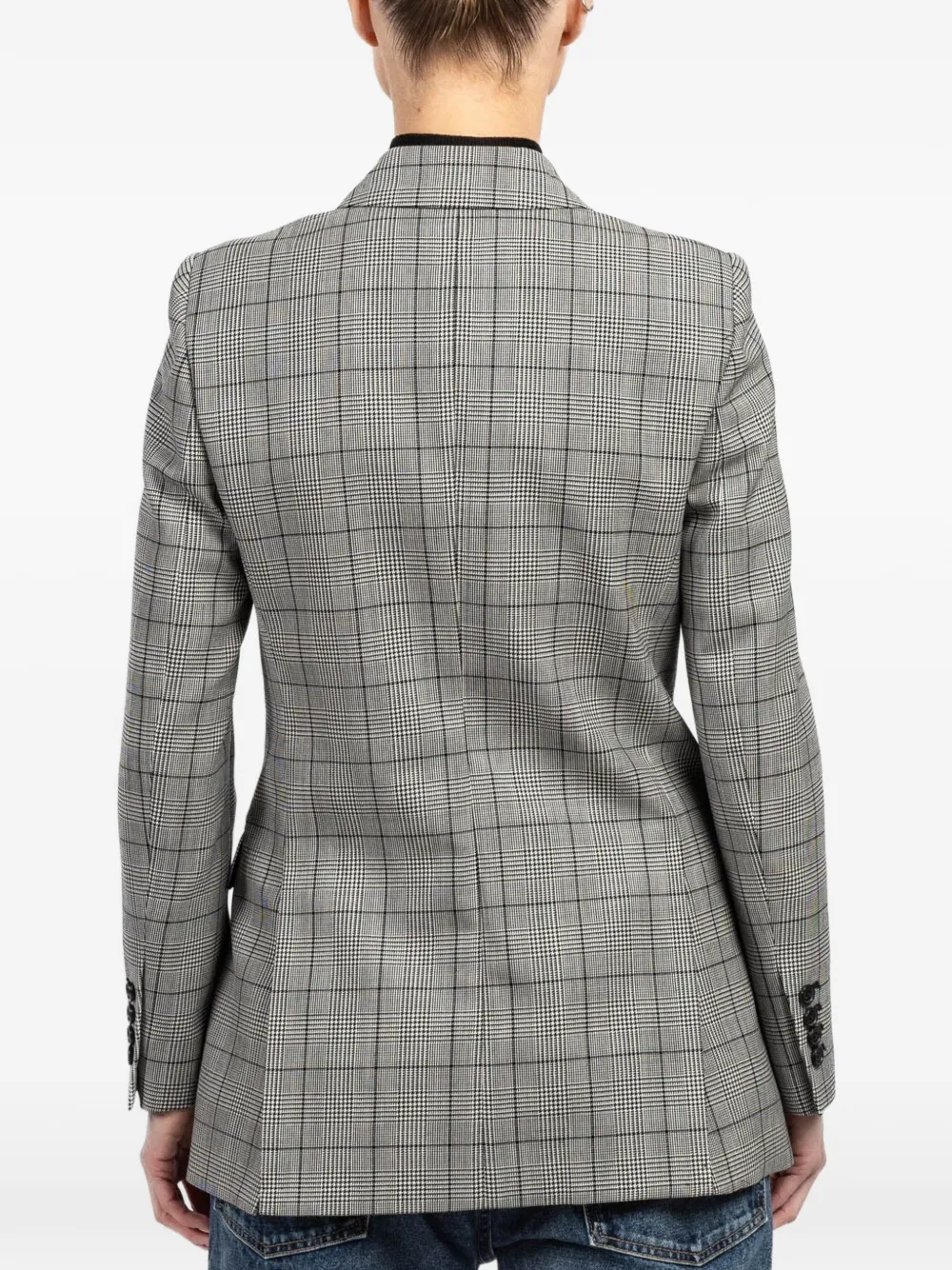Nili Lotan Blazer met dubbele rij knopen Grijs