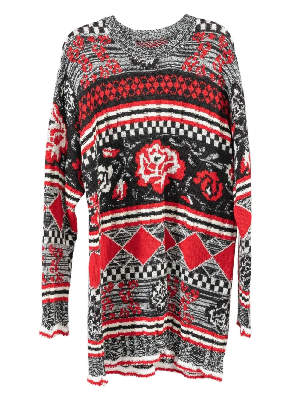 MSGM long-sleeve sweater - Schwarz