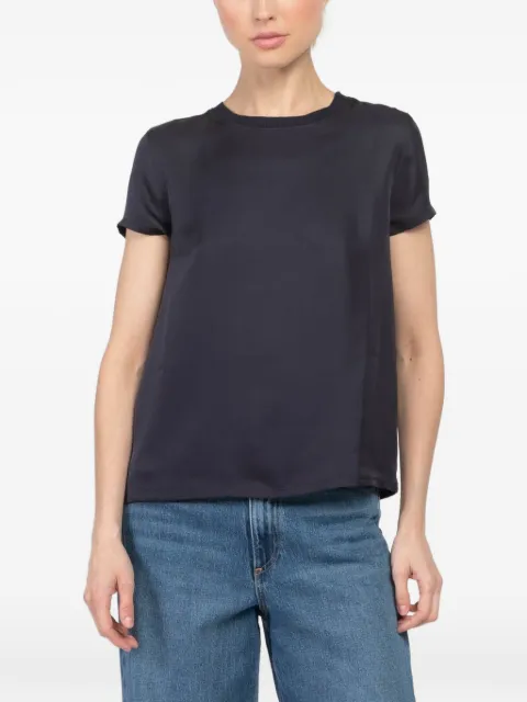 PATRICK ASSARAF short-sleeve silk T-shirt