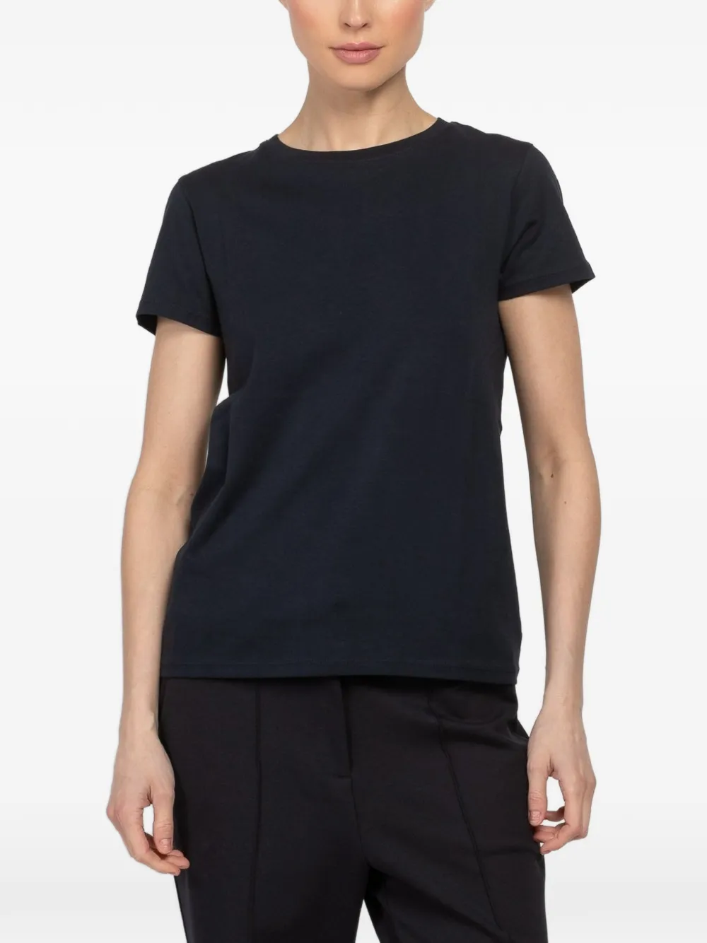 PATRICK ASSARAF crew-neck T-shirt - Blu