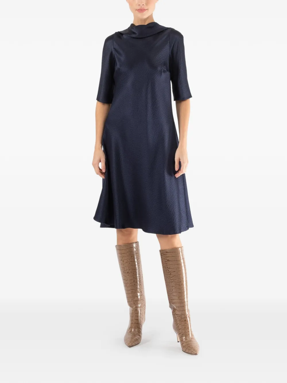 Peter Cohen Vic midi dress - Blue