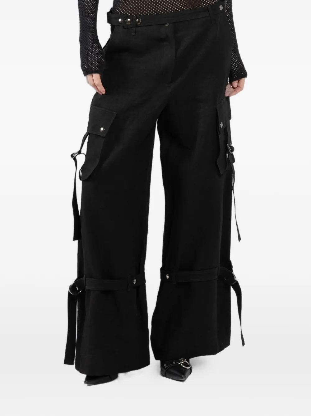  Teurn Studios Rave D-ring Trousers - Black 