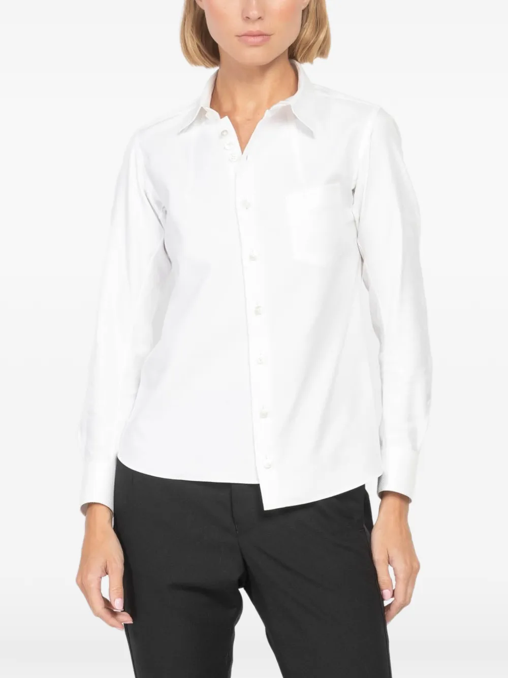 Shiro Sakai asymmetric blouse | blanco | Image 1