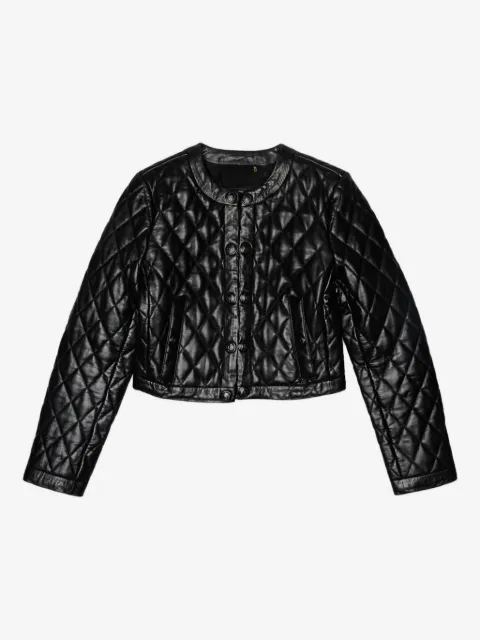 R13 quilted leather jacket