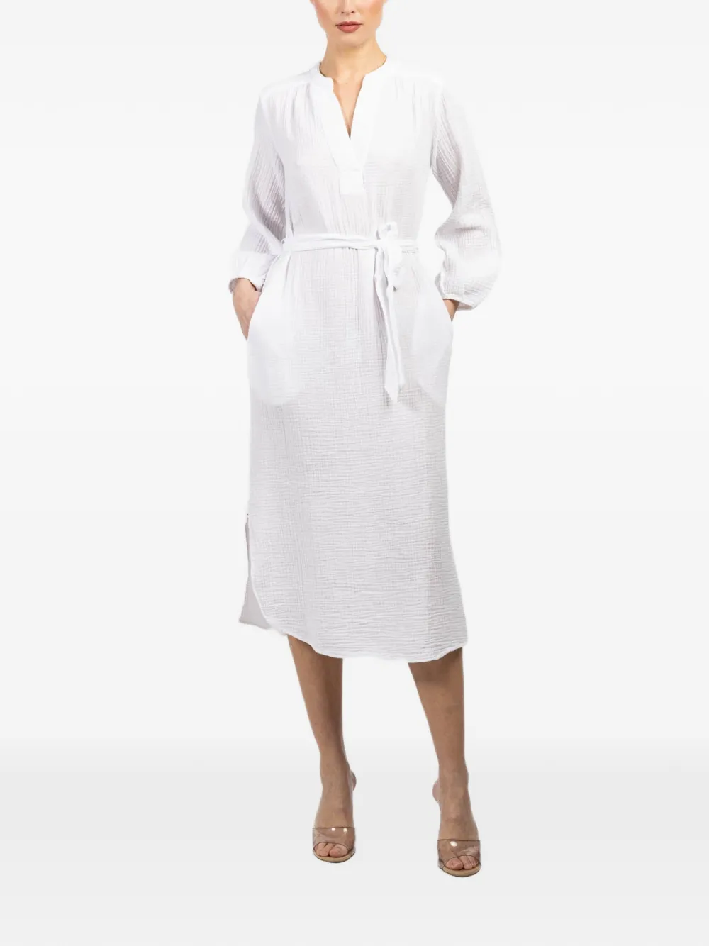 Xirena Josephine midi-jurk Wit