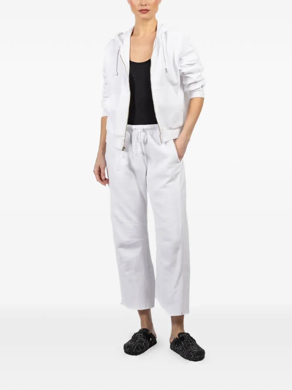 Xirena Smith zip-up hoodie - Wit