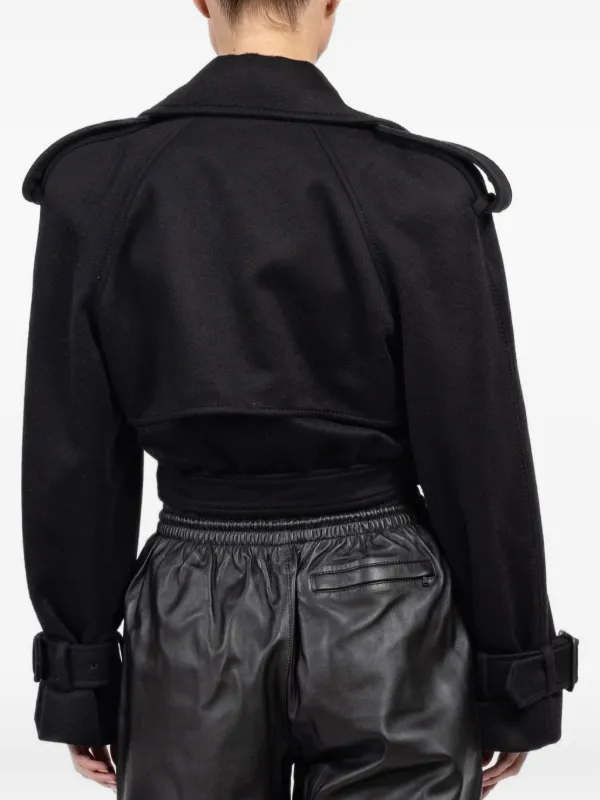 WARDROBE.NYC クロップド ジャケット | ブラック | FARFETCH JP