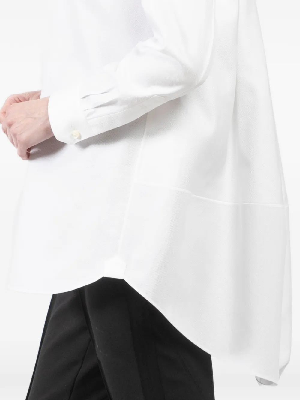 Shiro Sakai Klassiek blouse Wit