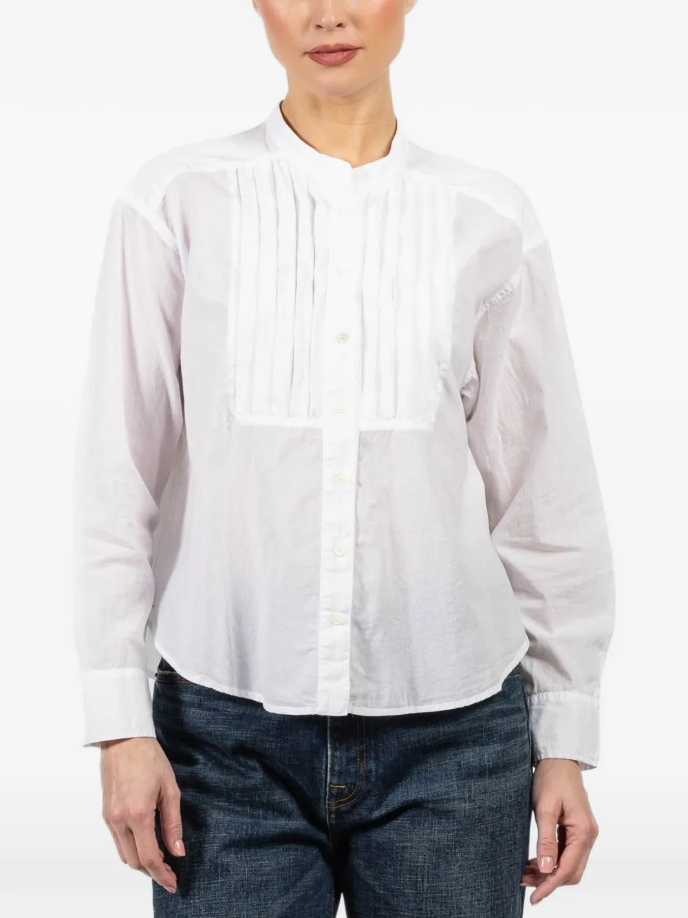 Xirena Miranda pleated shirt - Bianco