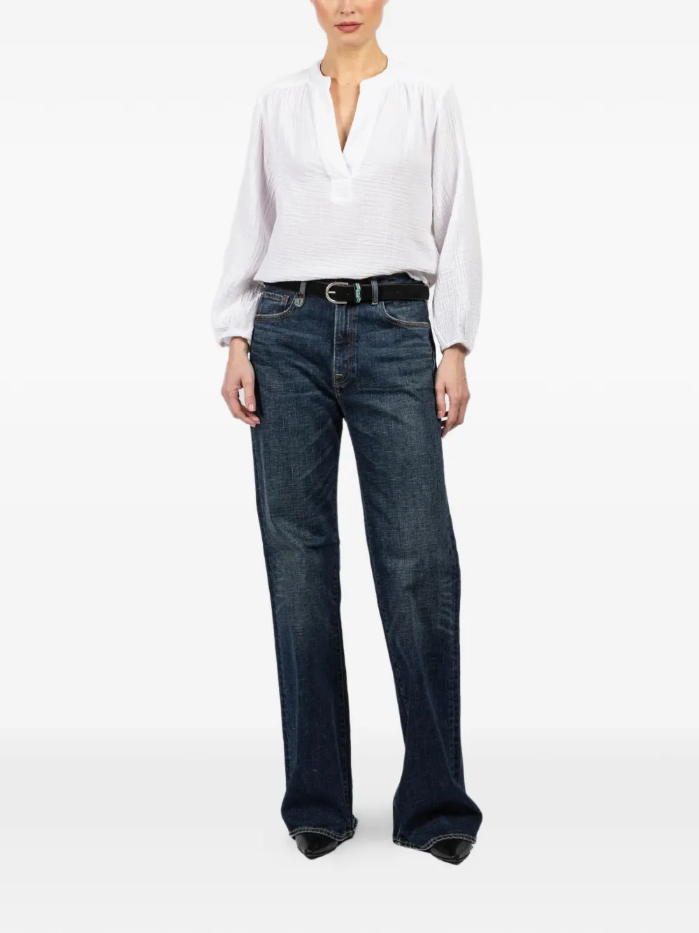 Xirena Arielle long-sleeve blouse - Wit