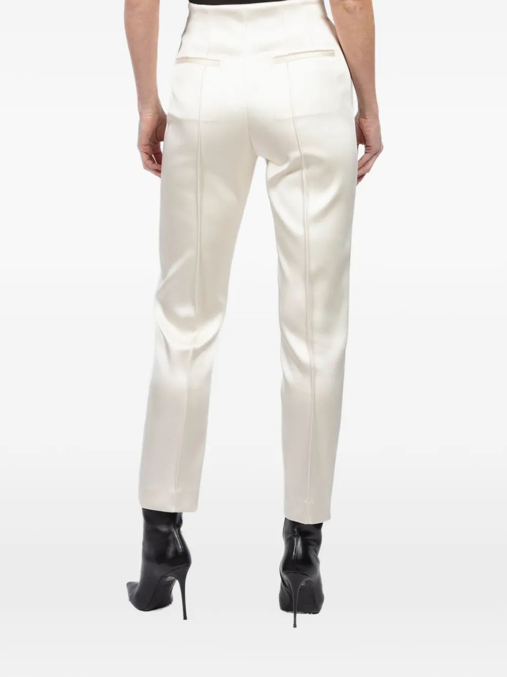 WARDROBE.NYC Broek met vlakken Beige