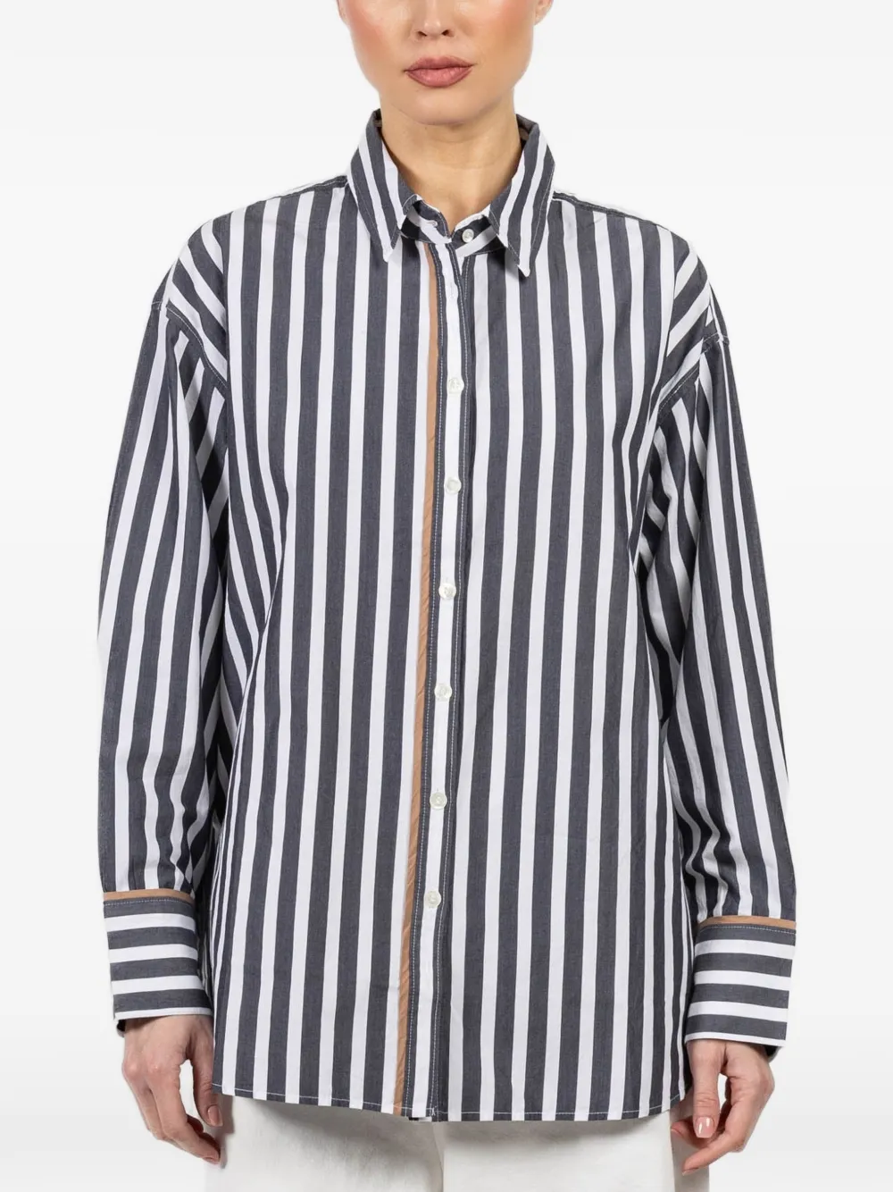 Xirena Gillian striped shirt - Nero