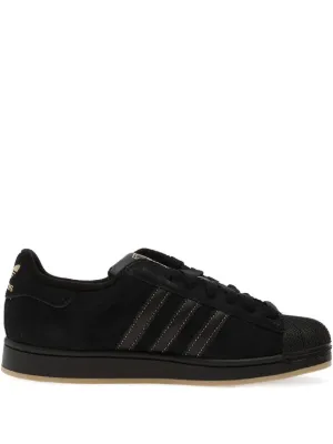 Adidas Superstar II shell-toe three-stripe Sneakers | Black | FARFETCH Adidas Superstar II shell-toe three-stripe Sneakers | Black | FARFETCH