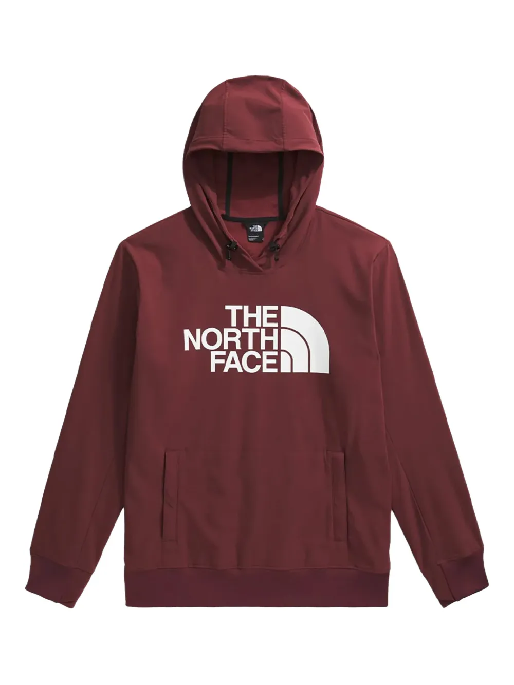 The North Face logo-print hoodie - Rot