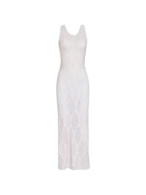 Amir Slama x Jade Picon openwork sleeveless maxi beach dress