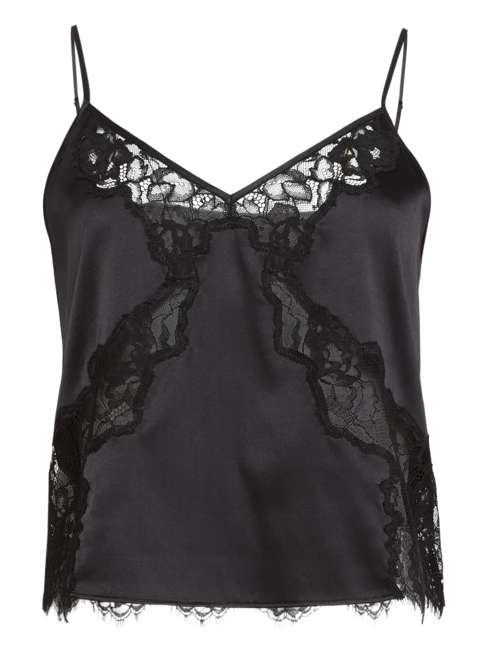 Fleur Du Mal Juliet lace top - Nero