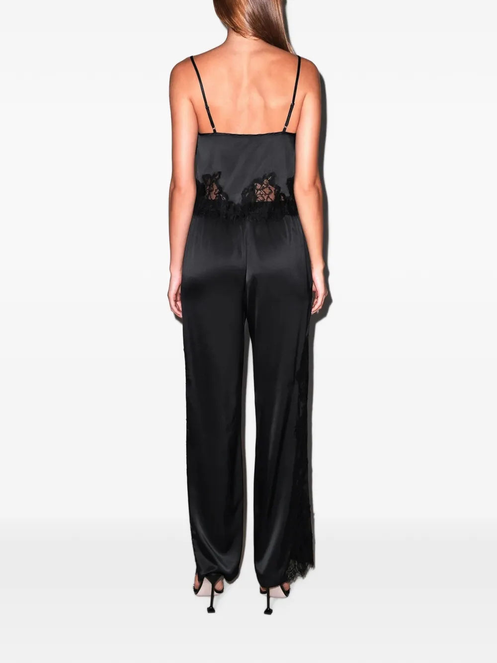 Fleur Du Mal Juliet top met kant Zwart