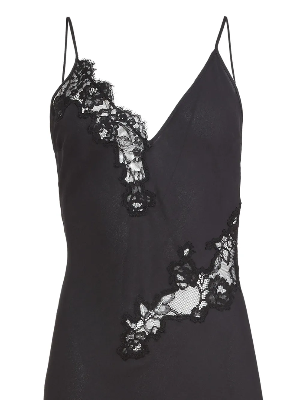 Fleur Du Mal Juliet lace maxi dress - Zwart