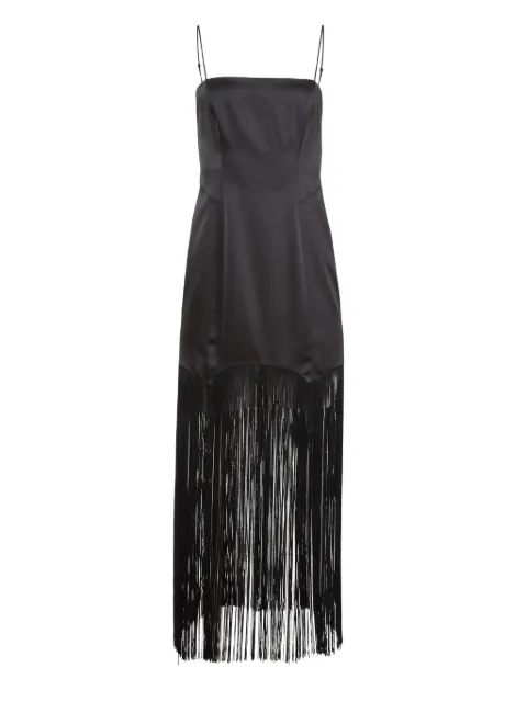 Fleur Du Mal robe longue frangée