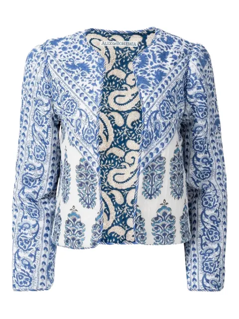 Alix of Bohemia paisley-print jacket