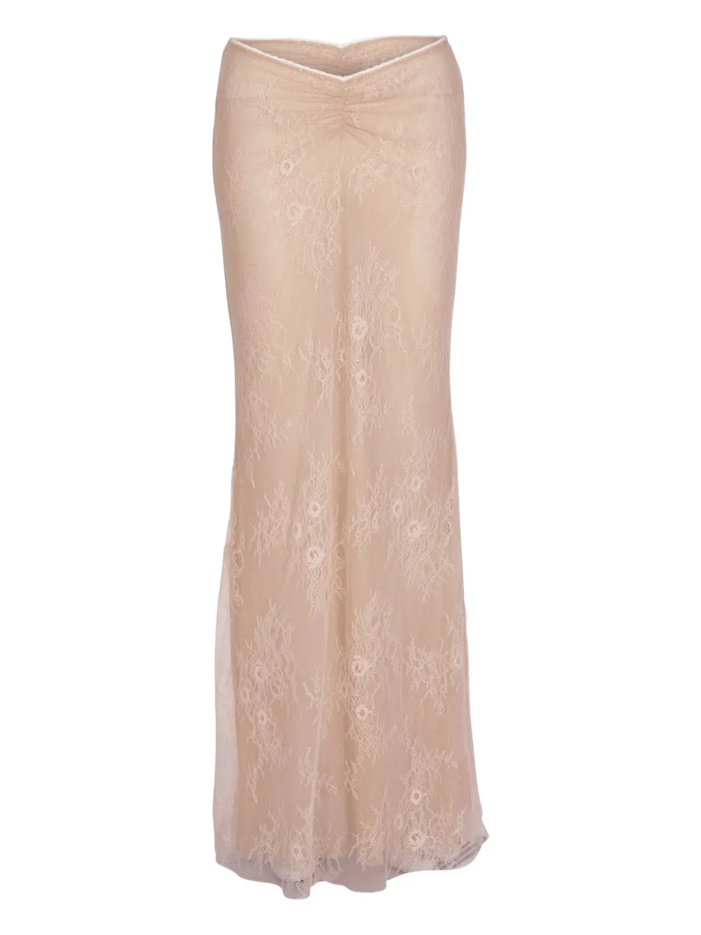 BANANHOT Balena lace skirt - Toni neutri