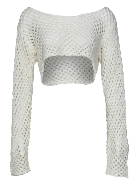BANANHOT long-sleeve knitted top