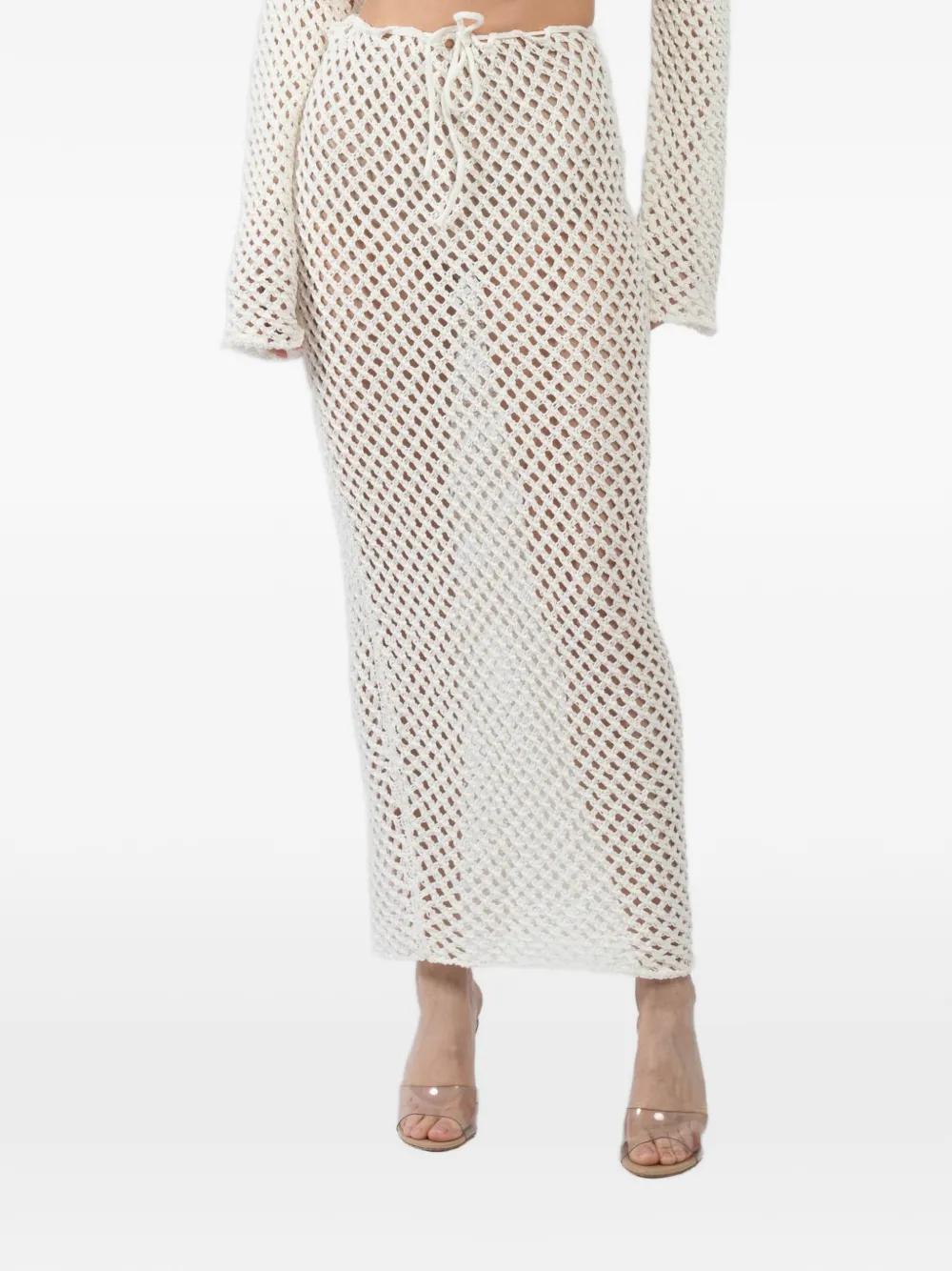 Open-Knit Skirt