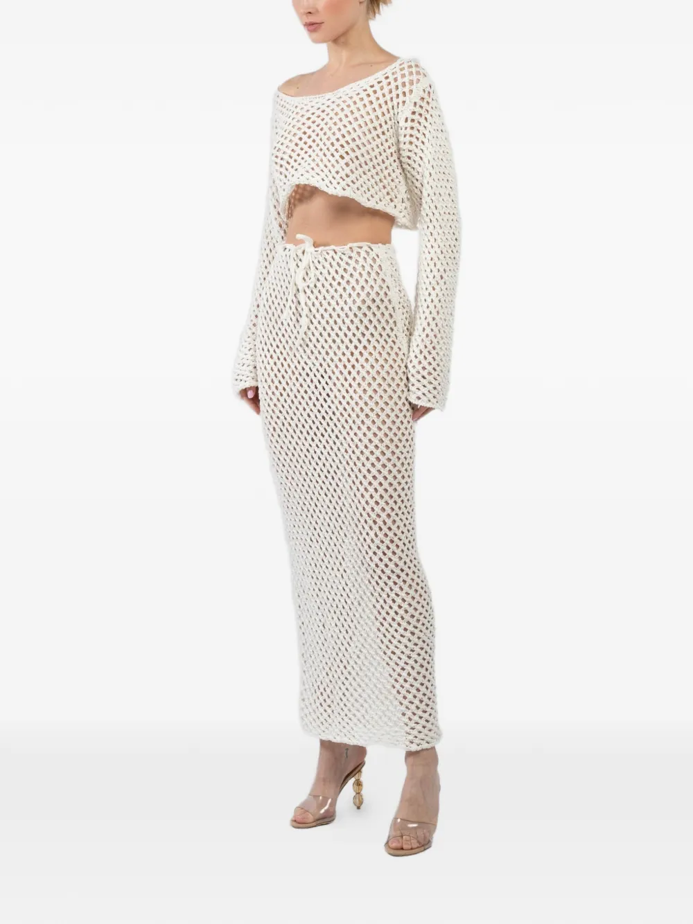 Open-Knit Skirt