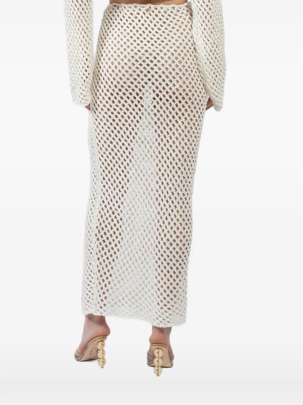 Open-Knit Skirt