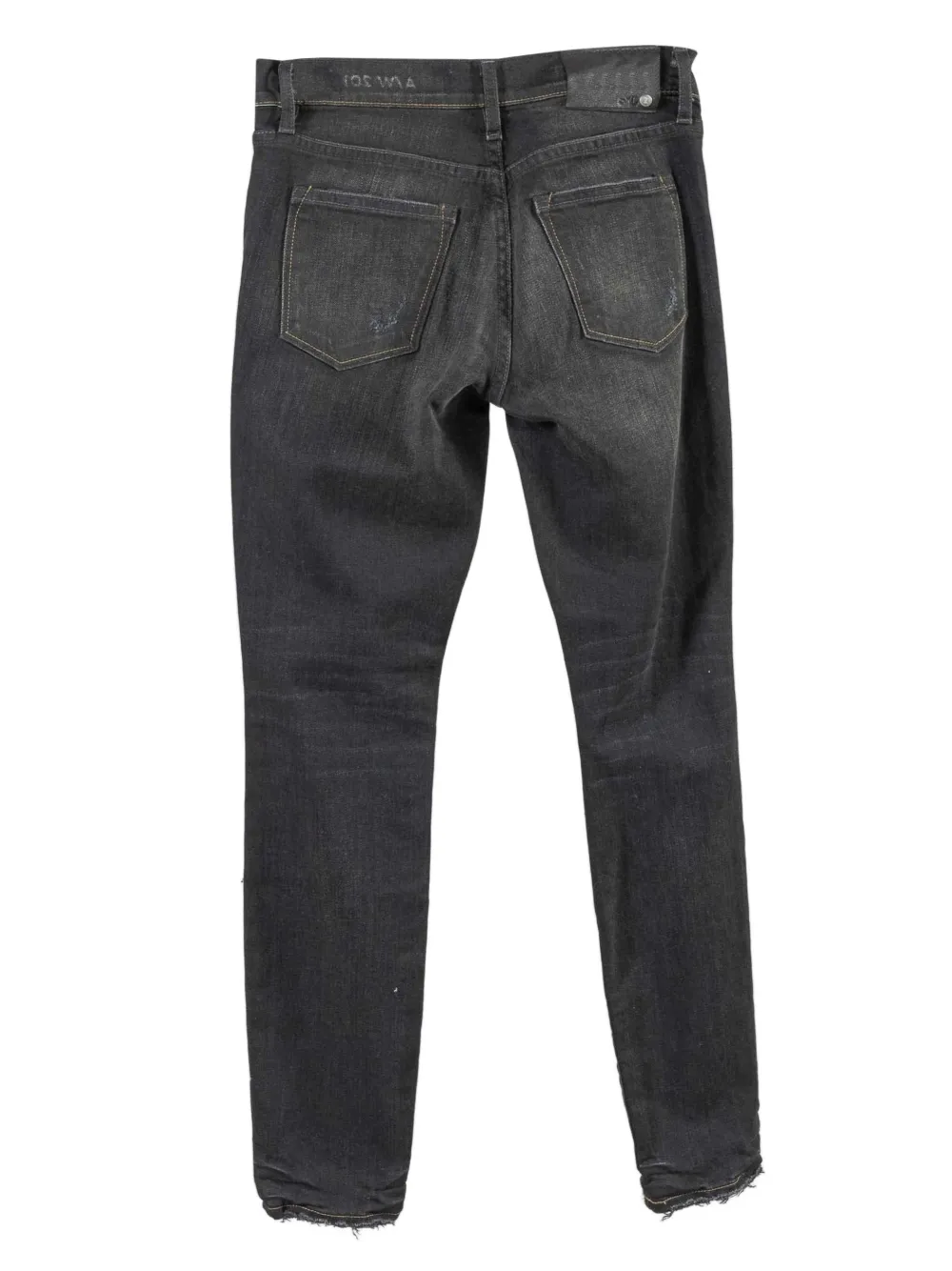 Artisan De Luxe distressed jeans - Zwart