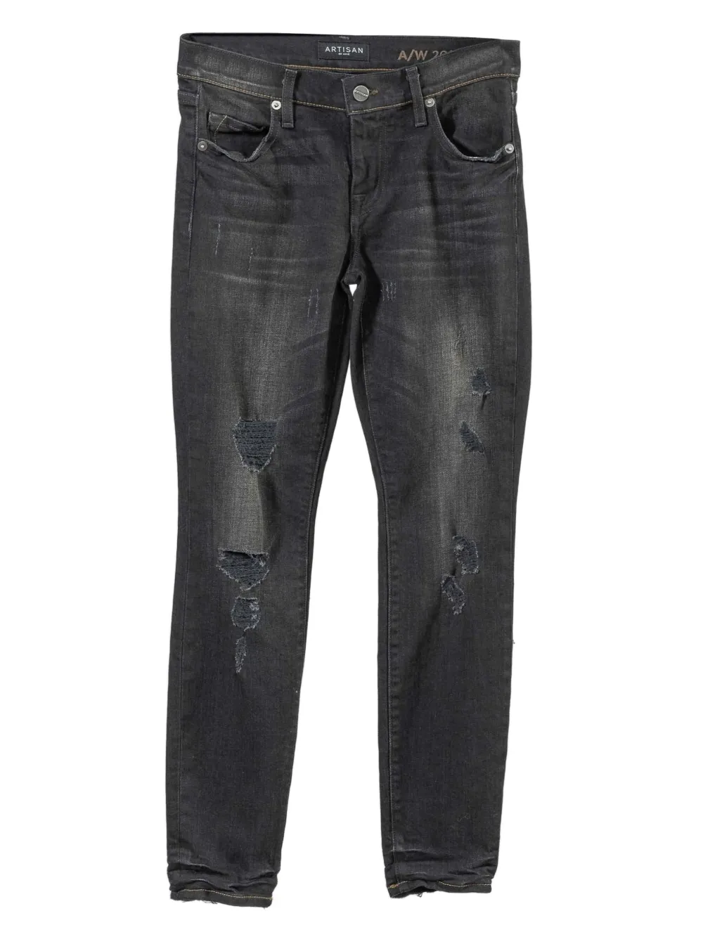 Artisan De Luxe distressed jeans - Nero