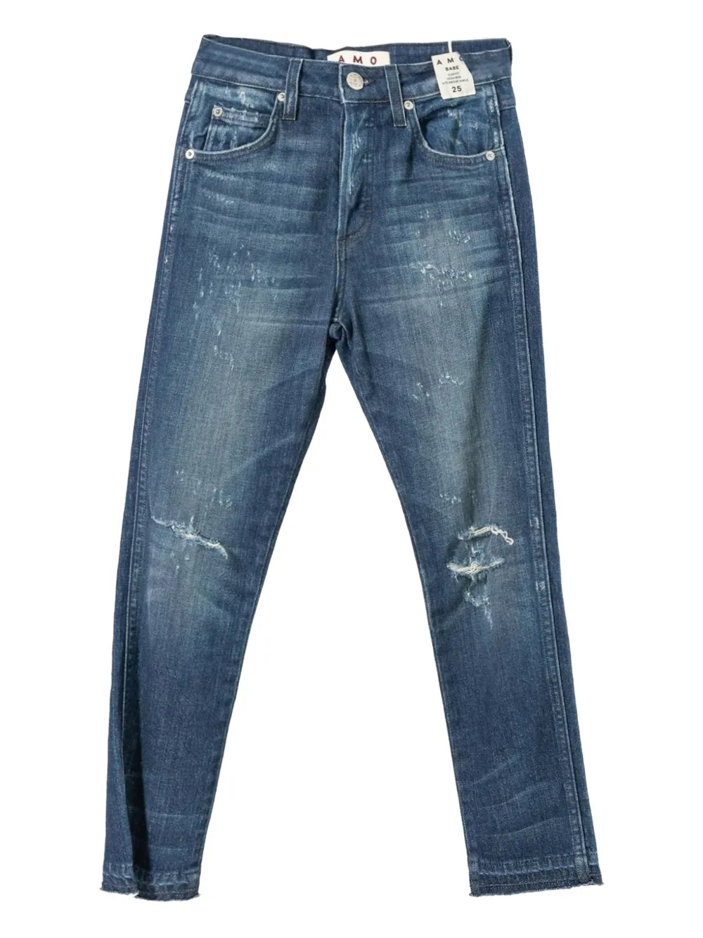 AMO distressed jeans - Blu