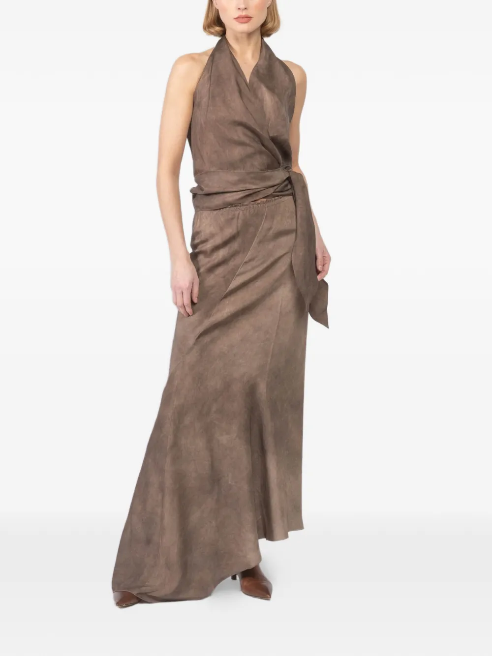 Cortana Opalo maxi skirt - Bruin