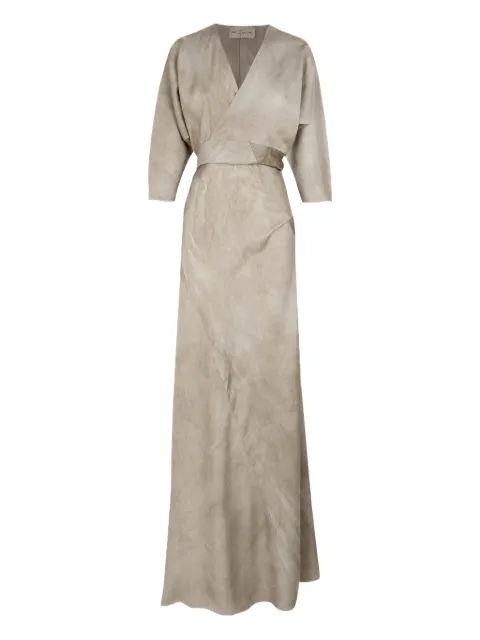 Cortana V-neck wrap dress