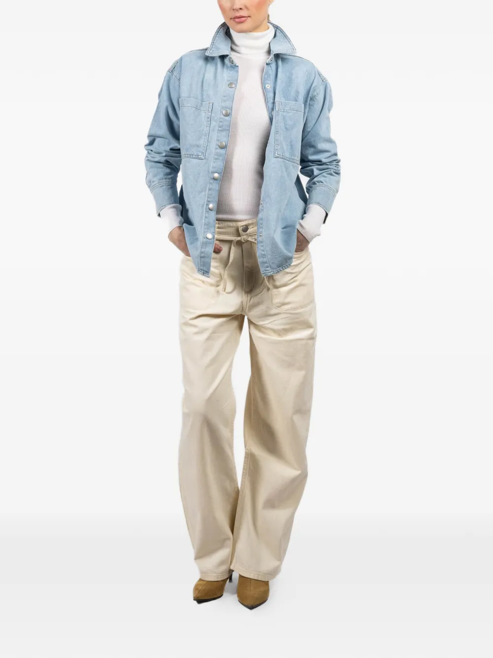 DL1961 denim overshirt - Blauw