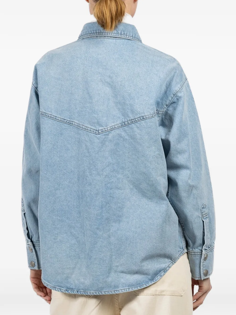 DL1961 Denim shirtjack Blauw