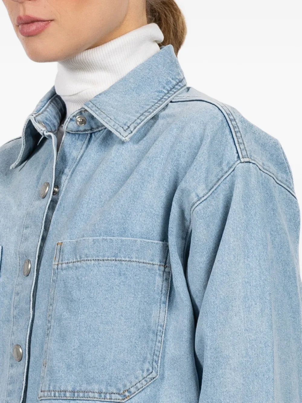 DL1961 Denim shirtjack Blauw