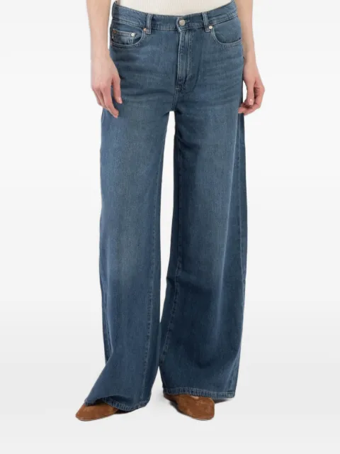 DL1961 logo-patch jeans