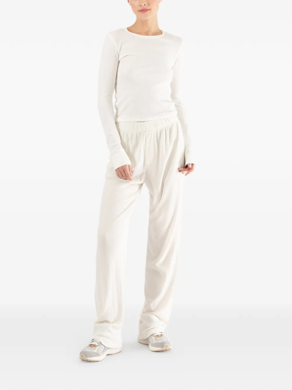 &Eacute;TERNE thermal lounge trousers - Beige