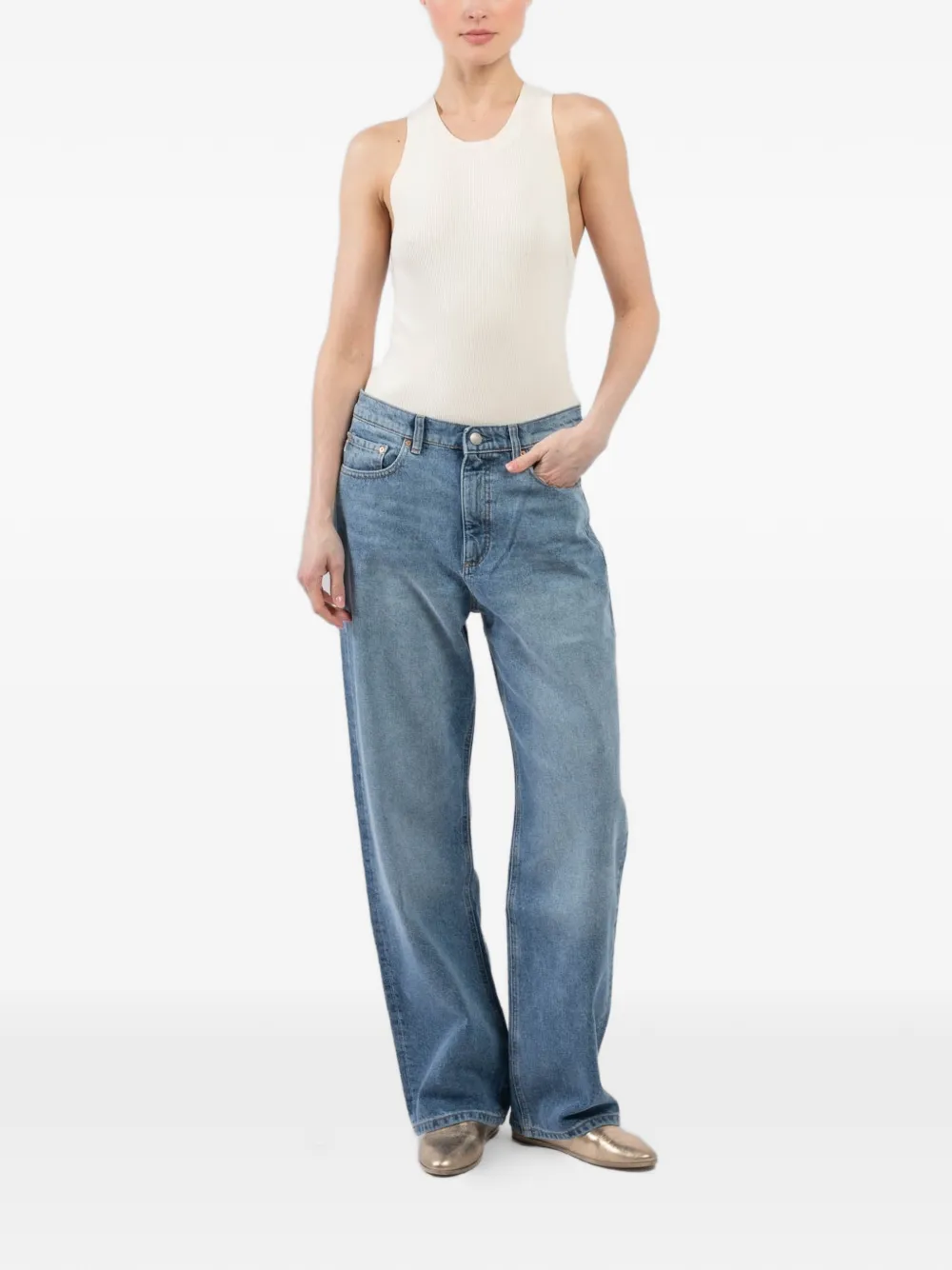 DL1961 Karmine five-pocket jeans - Blauw