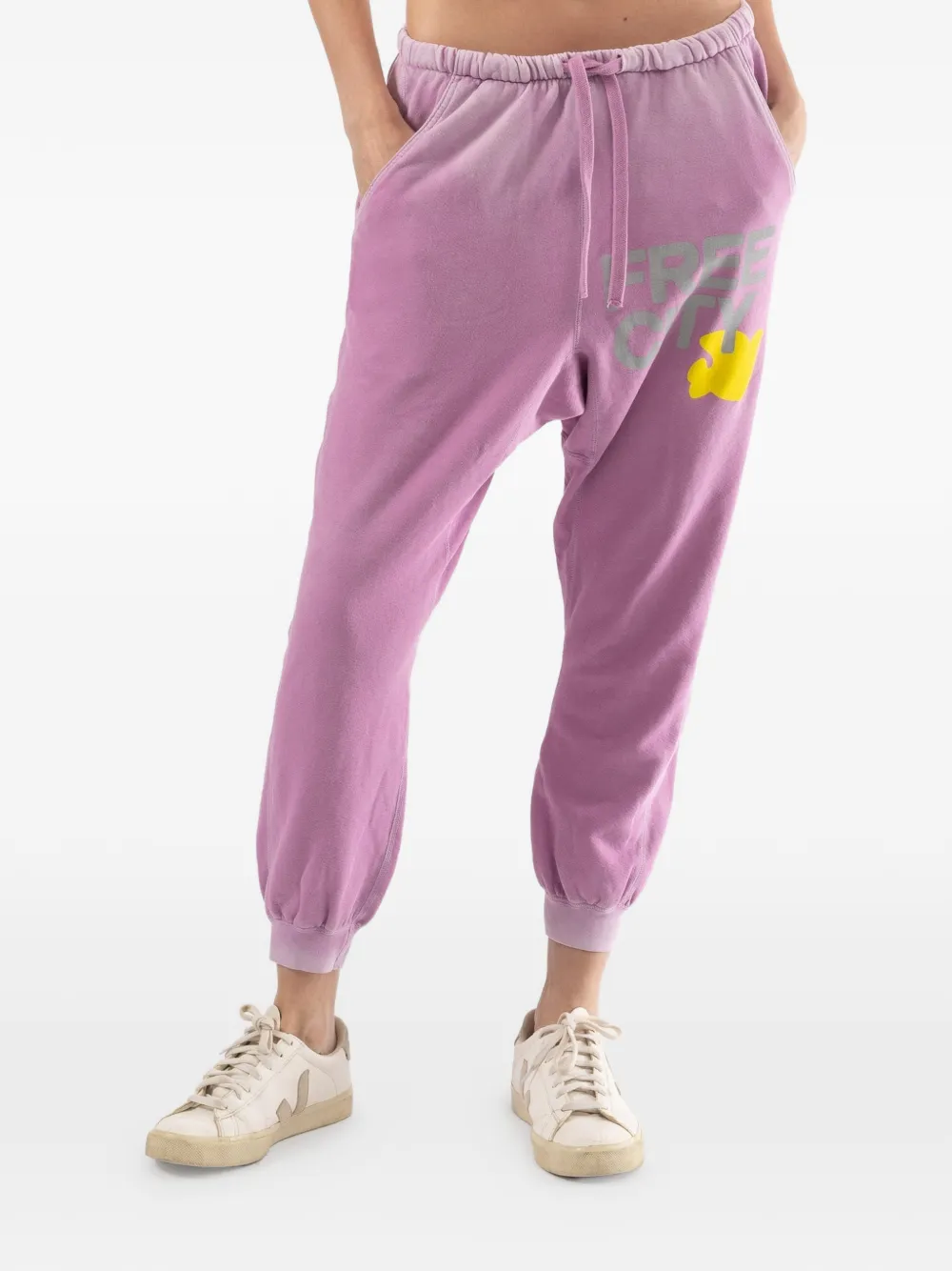 FreeCity Sunfades track pants - Viola